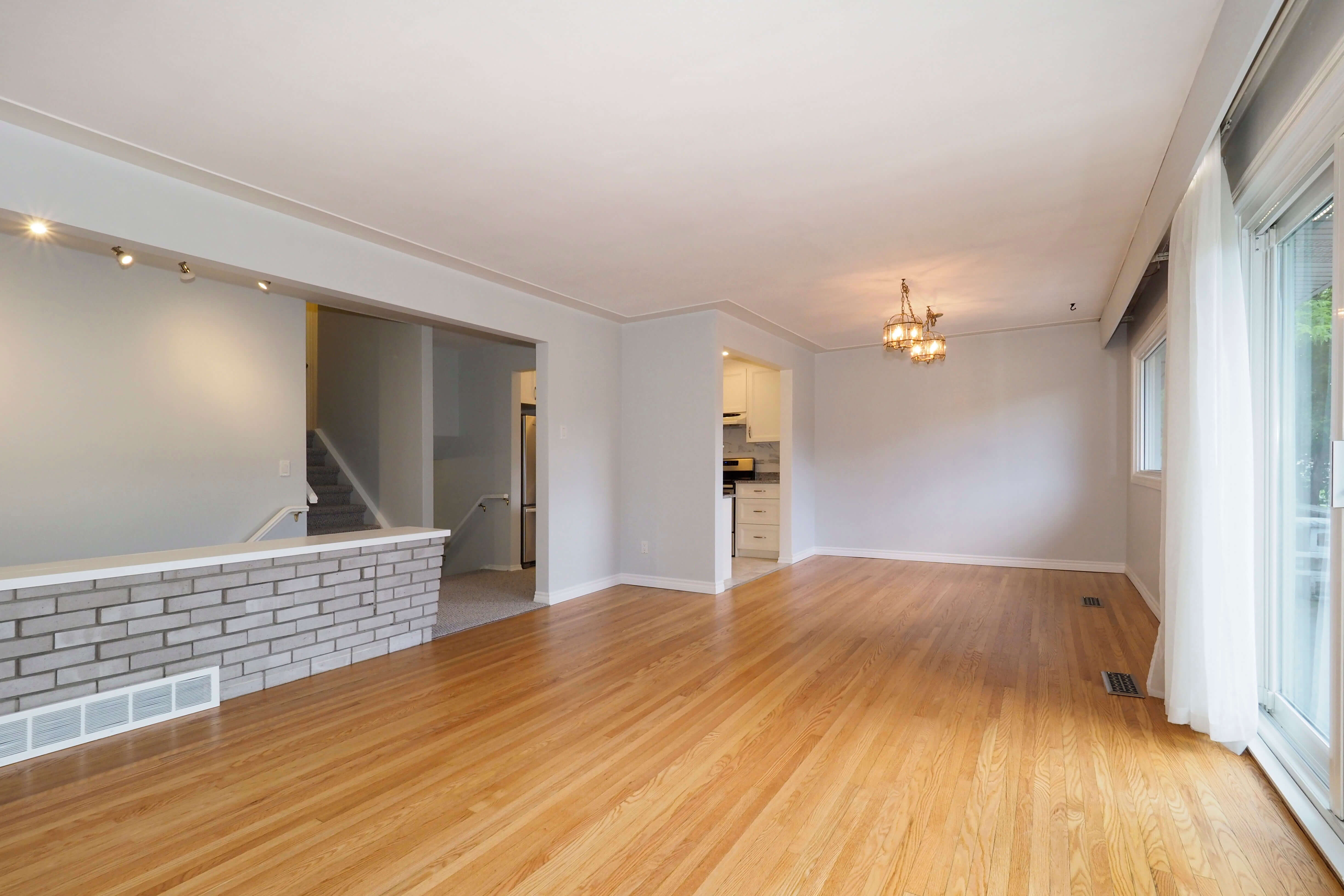 Living and dining room